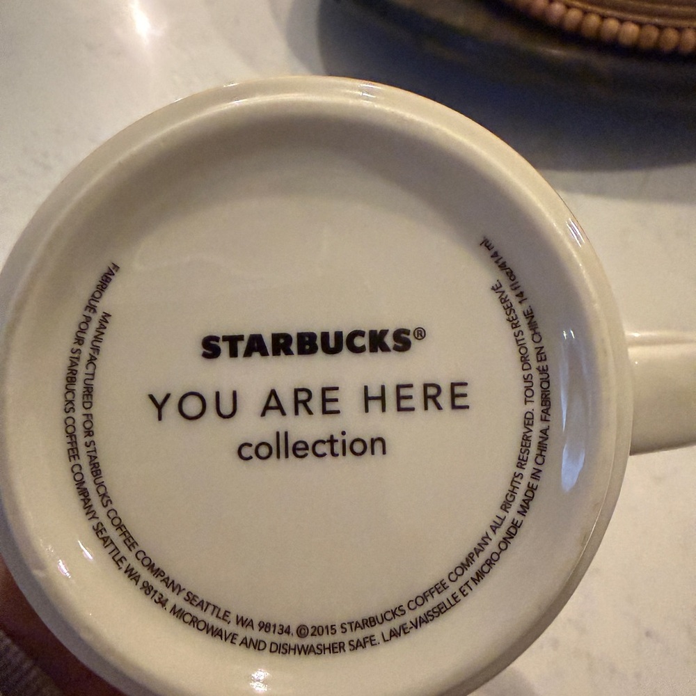 Starbucks "You Are Here" collection 14 oz Florida ceramic coffee mug - Picture 3 of 5